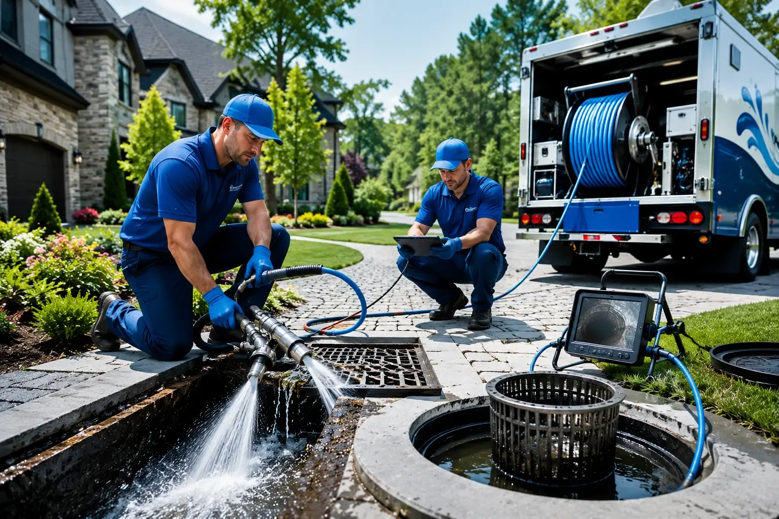 Local outdoor drain cleaning professionals in Grandview, IA